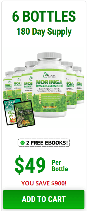 Moringa Magic 6 bottle